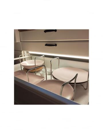 Profil cu banda LED pentru sertare Polarus P de la Bricozol Mob Srl