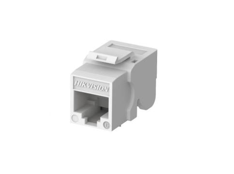 Set 50 mufe Keystone Cat6 90 grade, albe