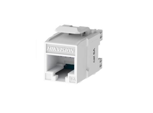Set 50 mufe Keystone Cat6A cu punch down, albe