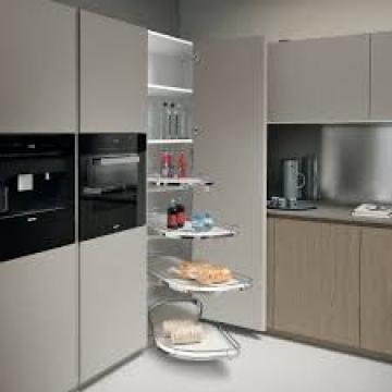 Sistem extractibil 2 cosuri ovale Nuvola metal cromat