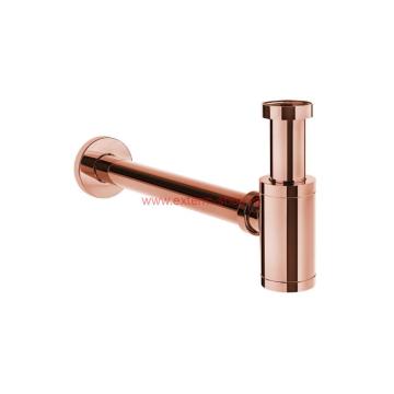 Sifon lavoar Polla Rose 1 1/4 * 32mm, corp metalic, reglabil
