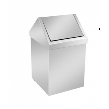 Cos gunoi Chrome cu capac batant, 54L