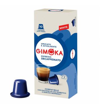 Cafea Gimoka Espresso Decaff 10 capsule