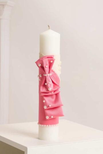 Lumanare botez A28 Monroe - Coral de la Andreeatex