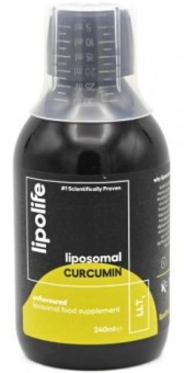 Supliment LLT1 - Curcumin lipozomal 240ml Lipolife