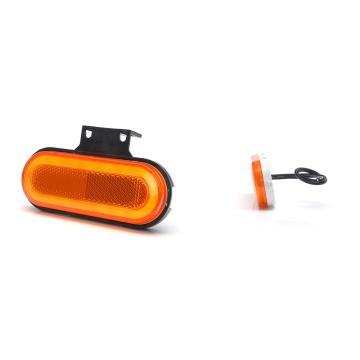 Lampa gabarit Led 1399 W198, 12V-24V, pozitie portocaliu Was de la Auto Care Store Srl