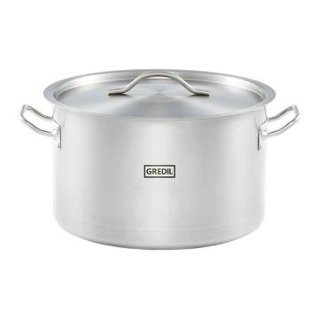 Cratita profesionala inox cu capac 57.3 litri Eco de la Fimax Trading Srl