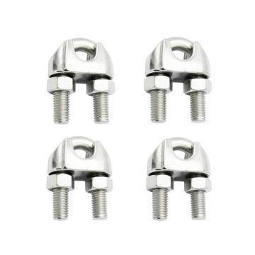 Brida clema 4 mm AISI 316 - set 4 buc