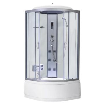 Cabina de dus cu hidromasaj Mila alba 90x90x215 cm de la Leziter Kft.