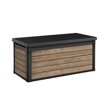 Lada de gradina din plastic Decocoat 570 L lemn de frasin