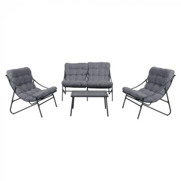 Set de mobilier de gradina Vibe cu 4 locuri