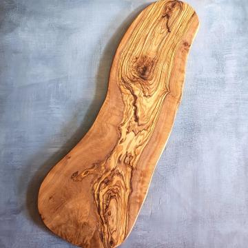 Platou branzeturi Salerno din lemn de maslin 50 cm
