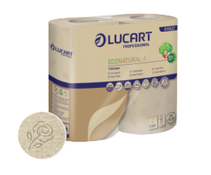 Hartie igienica Econatural 4 2str., 44ml 811927 Lucart de la Profesional SP Srl.