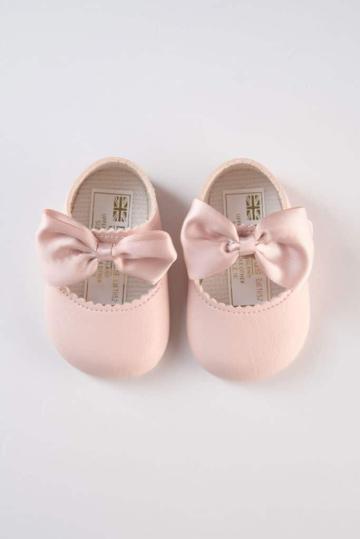 Pantofi botez B 750 - roz vintage de la Andreeatex