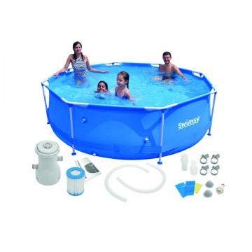 Set piscina cu cadru metalic 450 X 90 cm de la Leziter Kft.