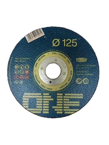 Disc debitare One 125x2,5 25 buc/ pachet Tyrolit