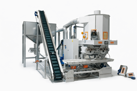 Presa peleti - Minicomplex presa peleti biomasa Twin de la Agro Bio Brichet Energy Solutions Srl