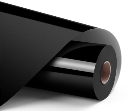 Vinil termotransferabil Loklik Basic - Black - 30.5 x 180 cm