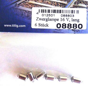 Bec 16V bulb lung - 6 bucati, Tillig 08880 de la Hobbyplanet Romania
