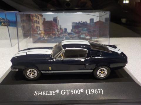 Macheta auto Ford Mustang Shelby GT500 Coupe 1967 , negru
