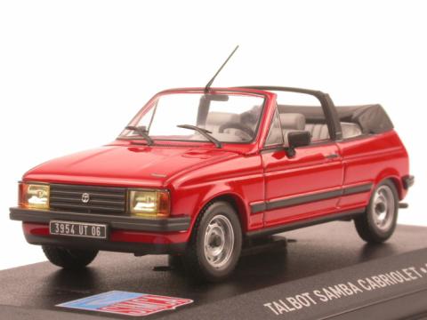 Macheta Talbot Samba Cabriolet 1983, 1:43