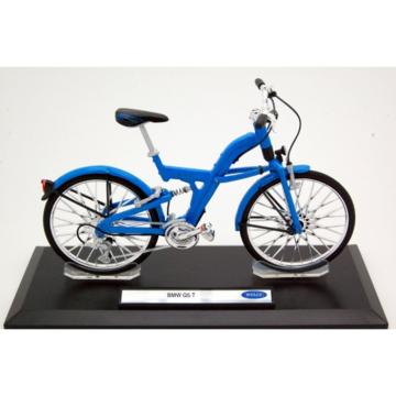Macheta bicicleta BMW Q5 T albastra, scara 1:10, Welly de la Hobbyplanet Romania