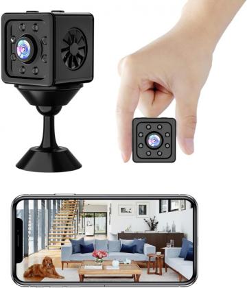 Minicamera de supraveghere WiFi Full HD 1080P Wireless de la Molifag Srl
