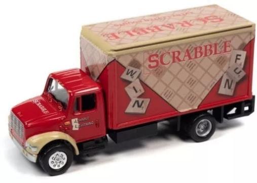 Macheta camion 1999 International Cargo Truck Scrabble 1 64