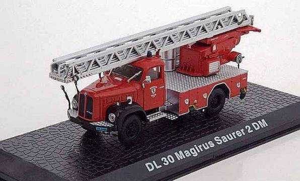 Macheta pompieri DL30 Magirius Saurer 2 DM, 1:72 de la Hobbyplanet Romania
