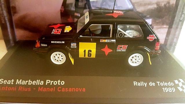 Macheta Seat Marbella Proto Raliu Toledo 1989, 1:43