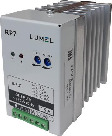 Controler de putere Lumel RP7 108, 5 A, 1x230 V