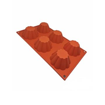Forma silicon pentru Fluted Briose - SilikoMart