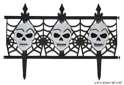 Accesoriu party Gard cimitir cu craniu - halloween de la Hobbyplanet Romania