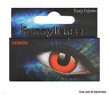 Lentile contact halloween party demon - 58335 de la Hobbyplanet Romania