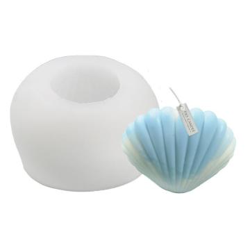 Matrita de silicon pentru lumanari Milmatt, Scoica mare
