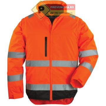Geaca reflectorizanta de iarna pentru protectia muncii