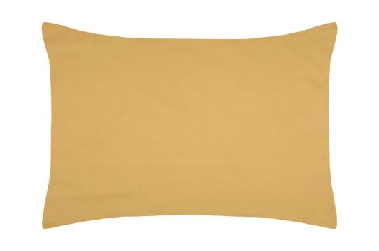 Fata de perna Elysee 50X70 cm, culoare mustar, 100% bumbac de la URBANIX SRL