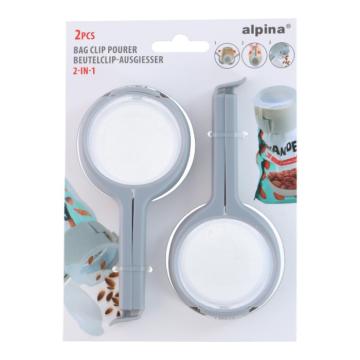 Clema 2 in 1 pentru inchiderea ambalajelor Alpina de la Powerink Srl