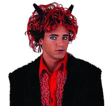 Peruca petrecere unisex halloween - Diavol de la Hobbyplanet Romania