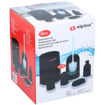 Set de baie Alpina 6 piese de la Powerink Srl
