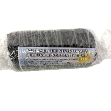 Folie mulcire 1 x 40 m, 15 microni