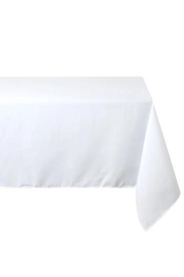Fata de masa Nelson 145X300 cm, culoare alb, 100% poliester de la URBANIX SRL