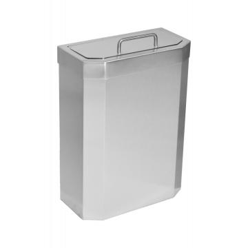 Cos gunoi perete igienic cu capac 10l, satinat, Mediclinics