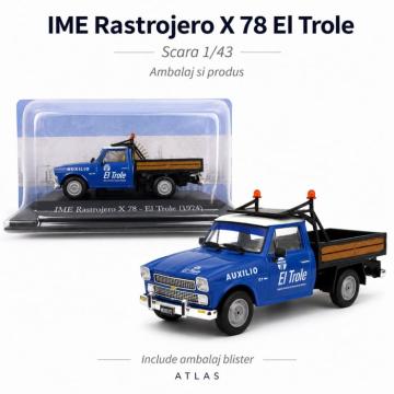 Macheta Pick-up IME Rastrojero X 78 El Trole 1974, scara 1:4 de la Hobbyplanet Romania