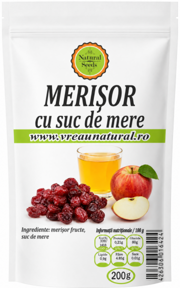 Merisor cu suc de mere 200g