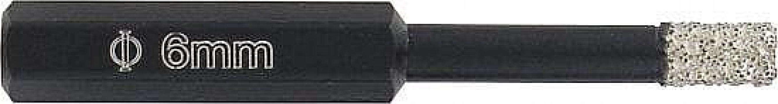 Burghiu diamantat O 6 mm, gaurire umeda