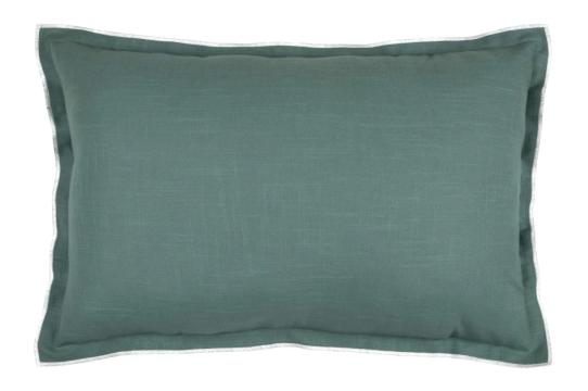 Perna decorativa Helios 40x60 cm, culoare verde, 100% bumbac de la URBANIX SRL