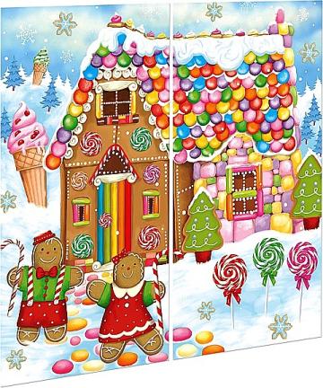 Set decoratiuni Craciun Amscan Sweet Holiday Scene Setters 6 de la Hobbyplanet Romania