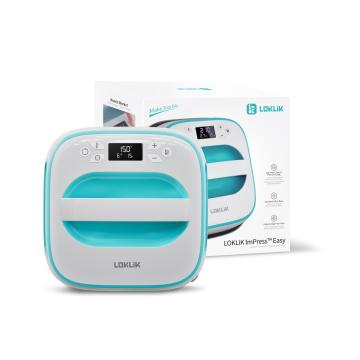 Presa termica portabila LOKLiK Easy Heat Press cu afisaj