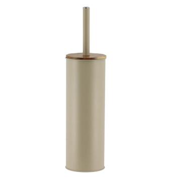 Perie de toaleta inalta - alb compozitie polirasina + PVC